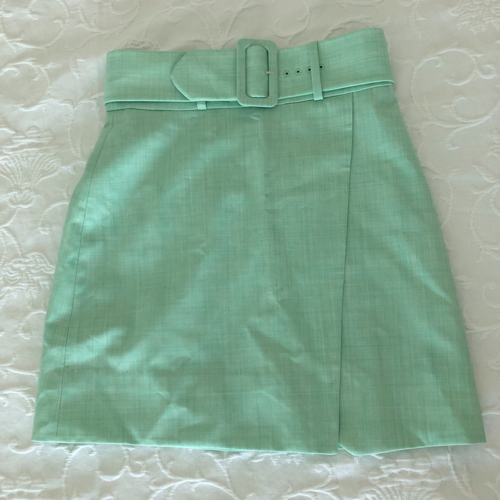 & other stories mini skirt green